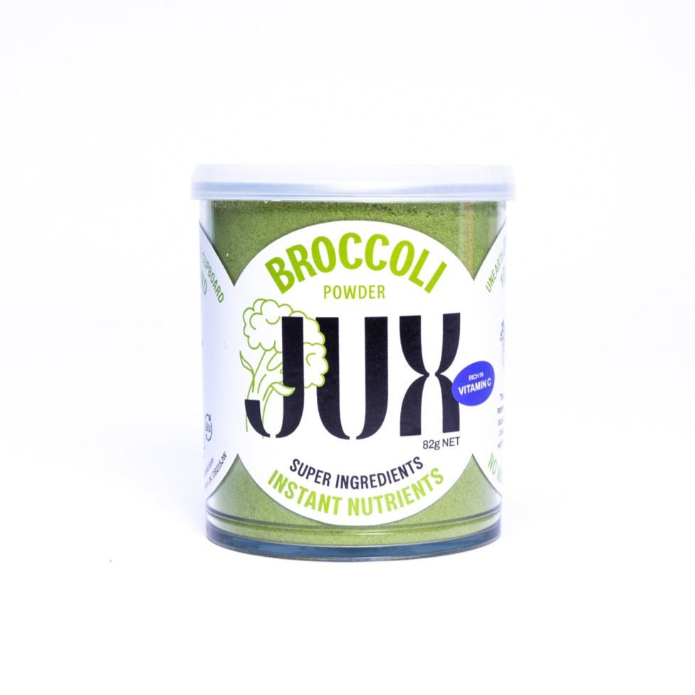 JUX food freeze dried broccoli powder pot