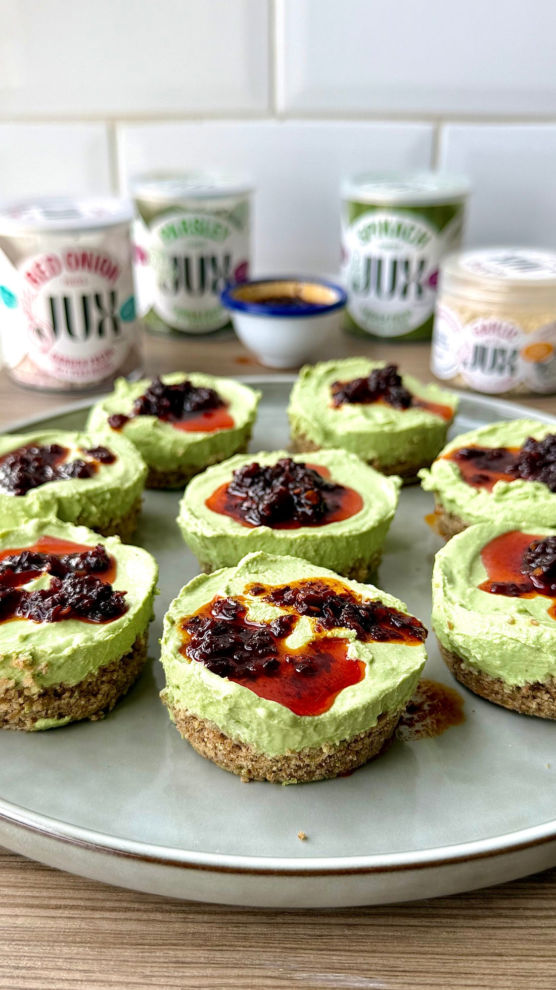 NO CHOP MINI SAVOURY CHEESECAKES