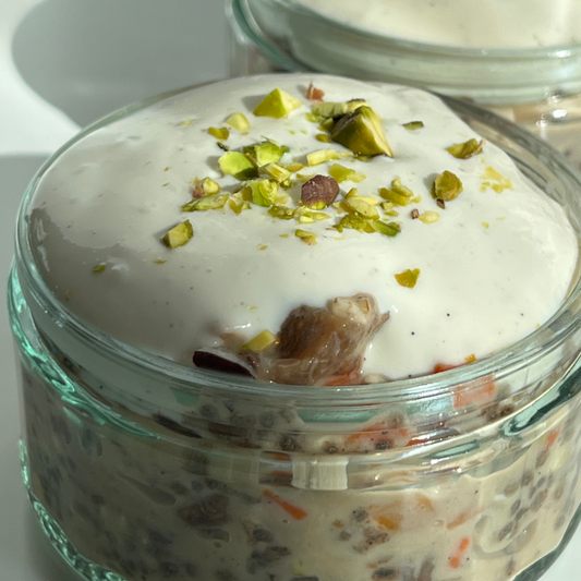 Batch Cook Breakfasts: Gut Friendly Carrot Cake Oats